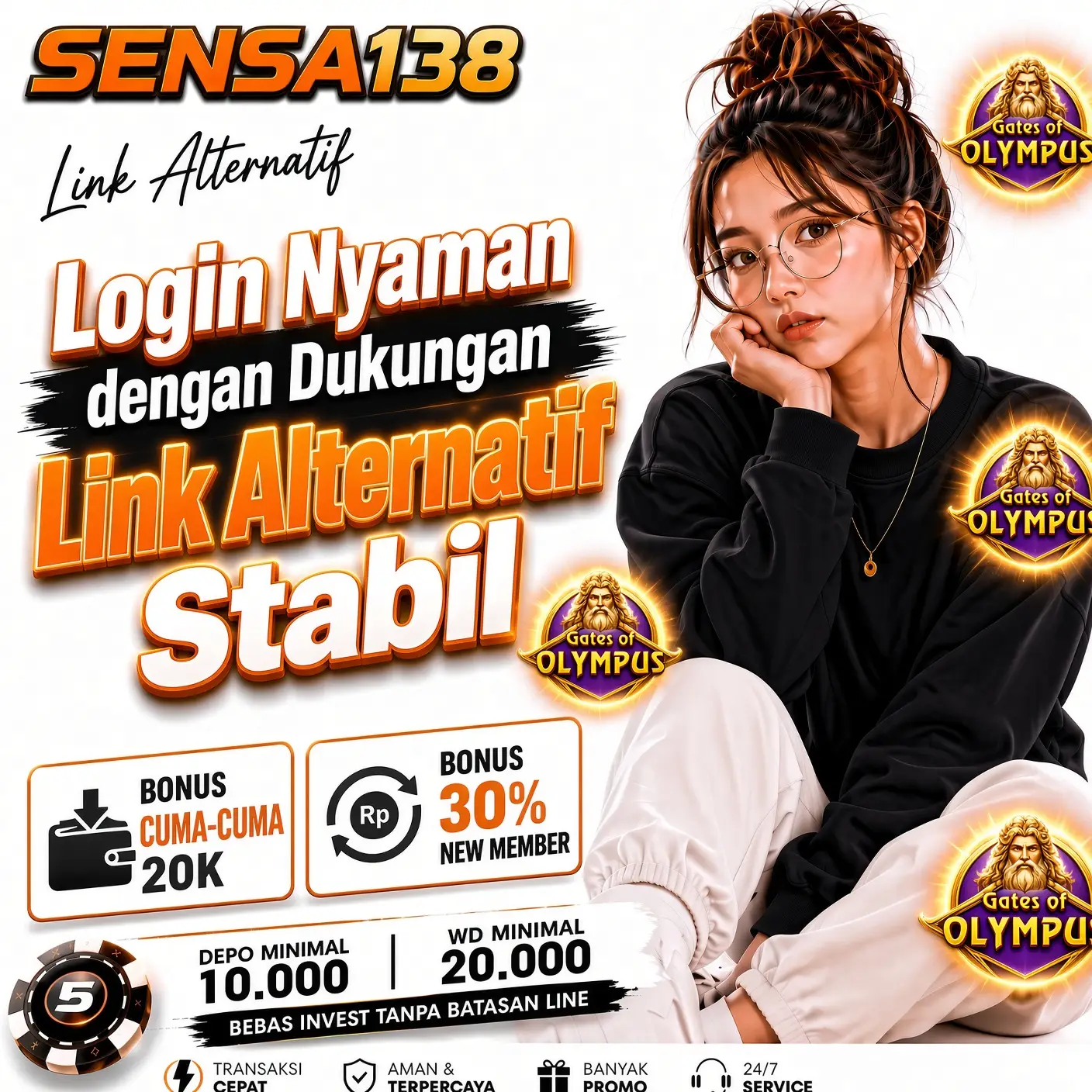 Sensa138 - Login Nyaman dengan Dukungan Link Alternatif Stabil
